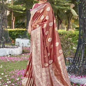 Shimmer Woven Work Saree